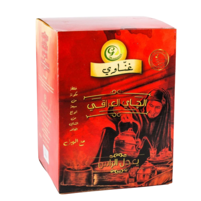 ⁦شاي غناوي بالهيل 200 جم - الچاي العراقي⁩ - الصورة ⁦1⁩