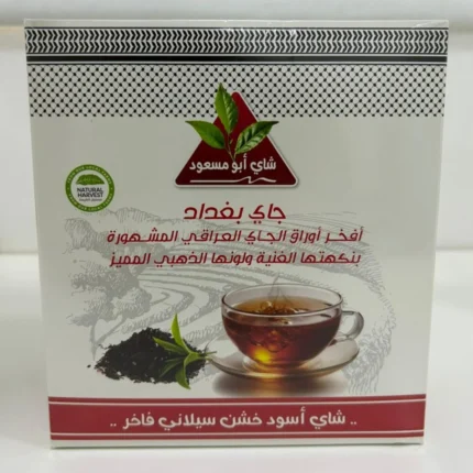 شاي ابو مسعود ( جاي بغداد ) شاي سيلاني أسود خسن 400 غرام